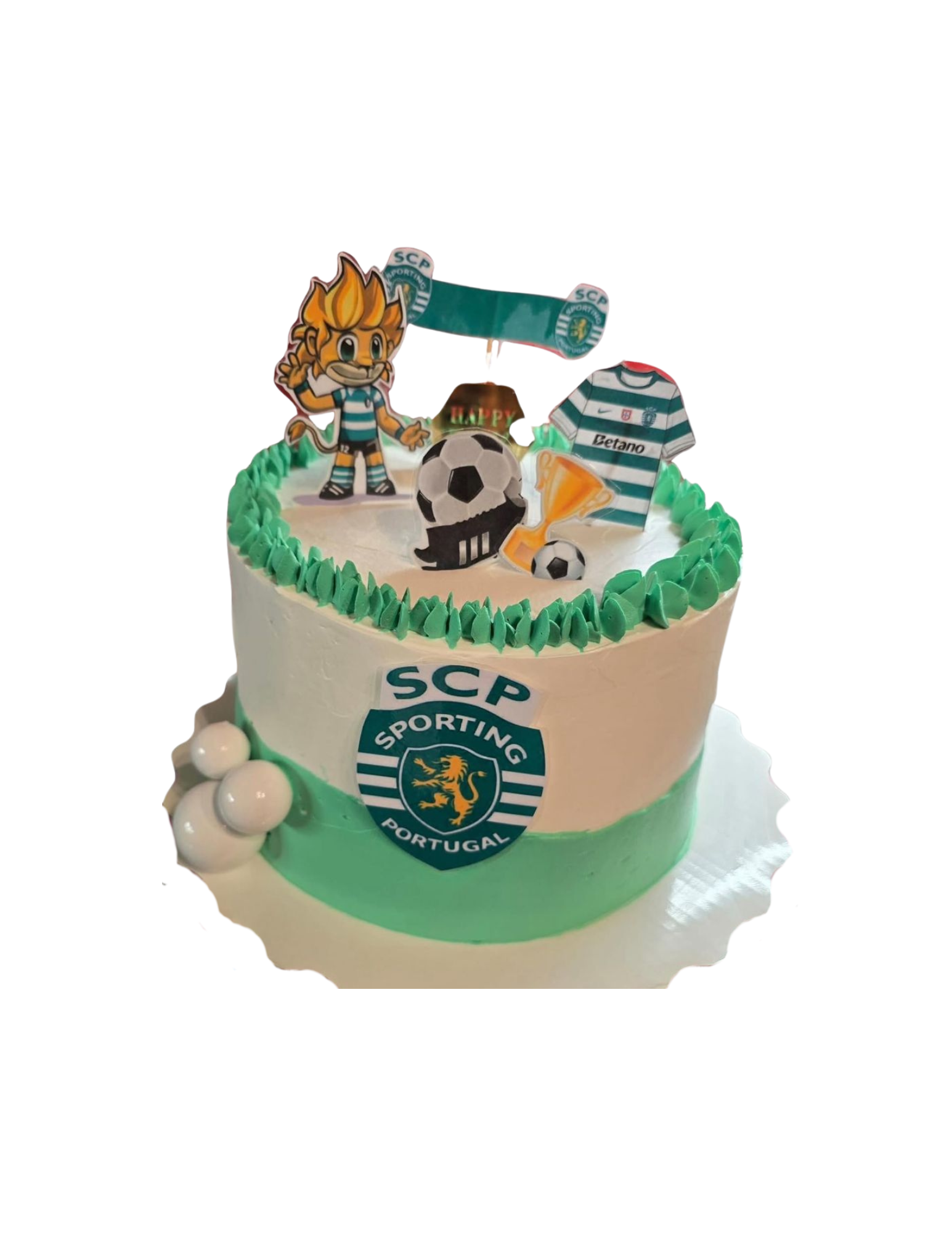 Gâteau personnalisé thème sport