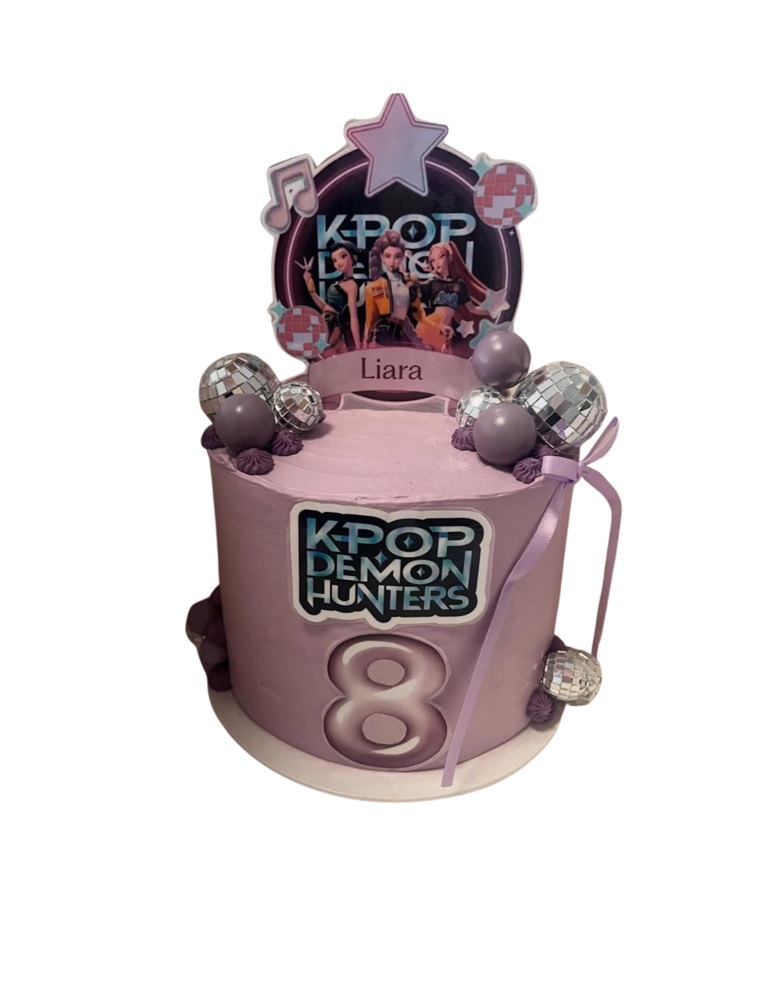 Gâteau personnalisé thème K-Pop